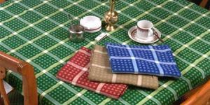 Generic Checked Cotton Checks Table Cloth