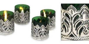 Round Glass Votive Tealight Candle Holders