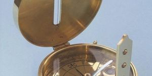 Golden Brass Nautical Compass