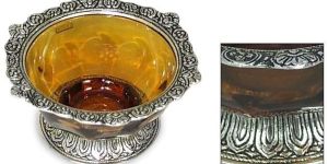 Antique Finish Stand Bowl