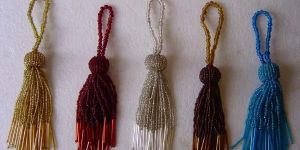 Multi Coloured Tassel Fringe Trim