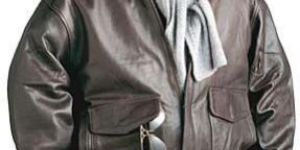 Mens Dark Coffee Leather Plus Size Jacket