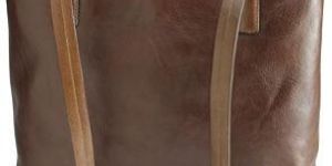 Ladies Plain Dark Brown Shoulder Handbag