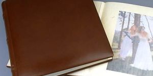 Brown Faux Leather Diary