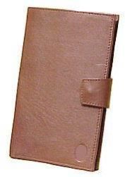 Plain Brown Leather Passport Holders