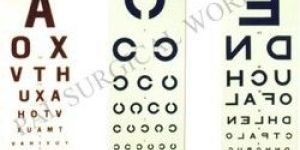 Eye Charts, Regular