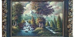 Forest Theme Oil Painting