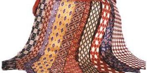 Mens Formal Printed Silk Neckties