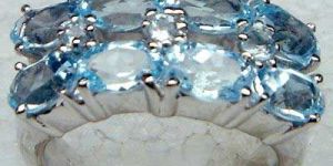 Blue Topaz Ring