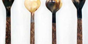 Natural Horn Spoon Cutlery Set