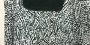 RAYON PRINTED PONCHO