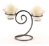Wrought Iron Candle Holder