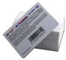 Plastic Barcode Card
