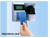Time Attendance Card