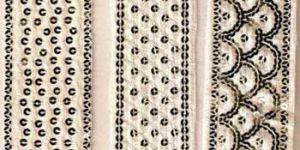 Cotton Laces, Embroidered Lace