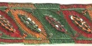 Dark Chart, Embroidered Lace