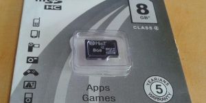 8gb Retail Packing Memory Card