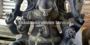 Black Divine Stone Sri Vinayaka Statues