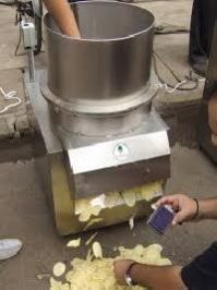 Potato Slicer / Potato Chips Cutting Machine