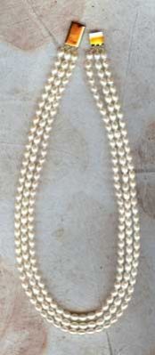 3 Strand Pearl Necklace