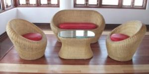 CANE APPLE SOFA SET
