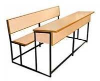 Three Seater School Bench