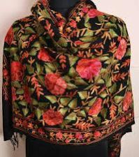 Hand Embroidered Cashmere Shawls
