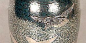 Brass Cremation Urn (AF 2503)