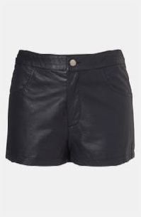 Leather Shorts