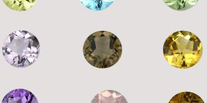 Pantagon Round With Star Cut Back 15mm