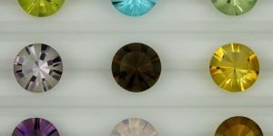 Round Diamond Cut with One Facet Polish & One Unpolish 15mm