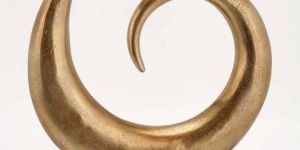 Gold Antique Finish Decorative Sculpture