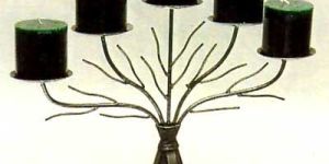 Iron Candle Stand