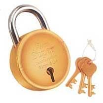 Brass Round Padlocks