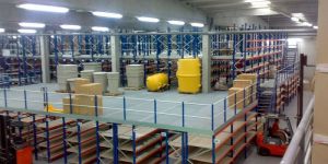 Multi Tier Shelving System