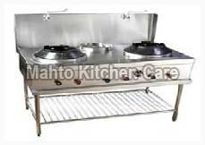 Three Burner Chinese Gas Stove