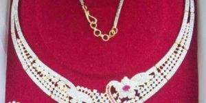 American Diamond Necklace Set