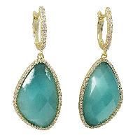 Semi Precious Earring