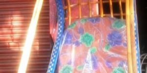 Solid Cane Swing Chair