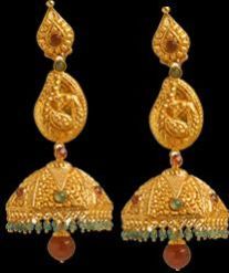 Gold Jhumka