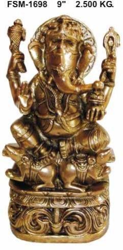 Brass Ganesha Statue