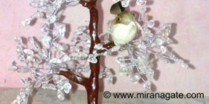 Agate Gemstone Crystal Tree