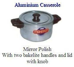 Aluminum Casserole