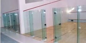 Glass Back Wall