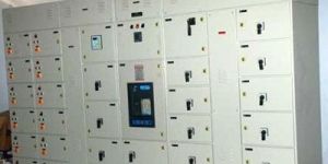 Electrical panel boards.