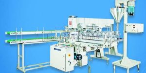 Auger Filler Automatic Lined Carton Packing Machine