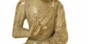 Carved Stone Buddha Statue