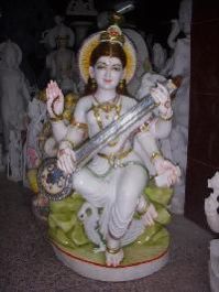Marble Saraswati Statues