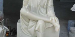 Sai Baba Marble Satue