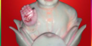 Satysai Baba Marble Statue